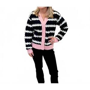 NEW WILD PONY women's alice cardigan in black